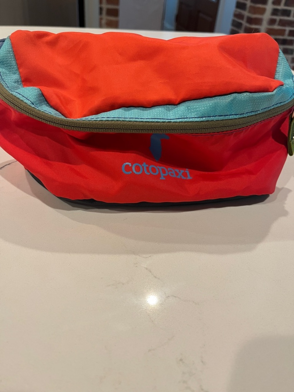 cotopaxi Red and Teal Hip Pack